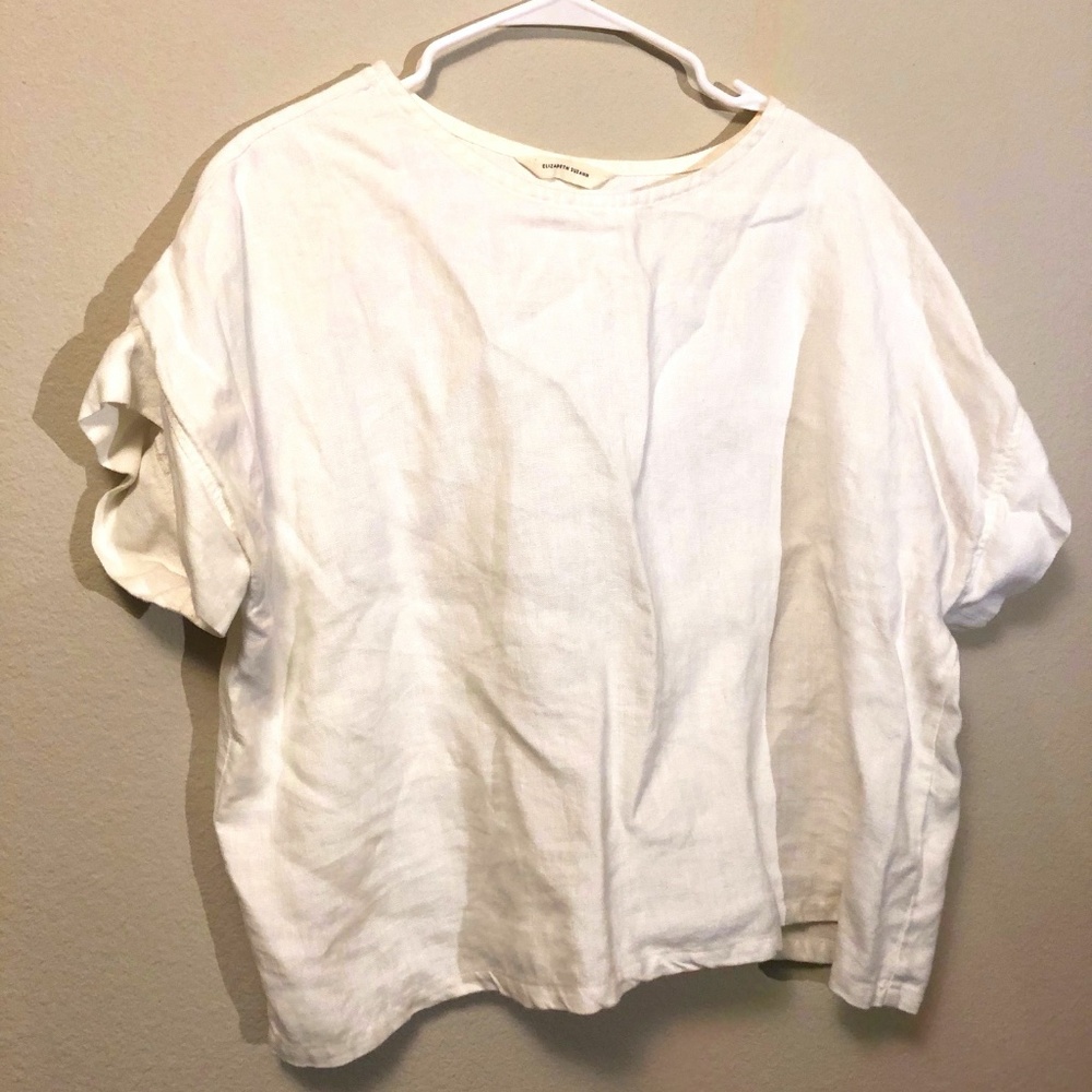 Elizabeth Suzann Flax Linen Georgia Tee OS